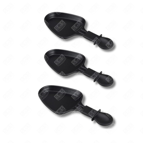 LOT DE 3 COUPELLES À RACLETTE RACLETTE, GRIL, WOK - AS306002