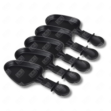 LOT DE 5 COUPELLES À RACLETTE RACLETTE, GRIL, WOK - AS306002