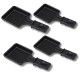LOT DE 4 COUPELLES À RACLETTE RACLETTE, GRIL, WOK - AS306001