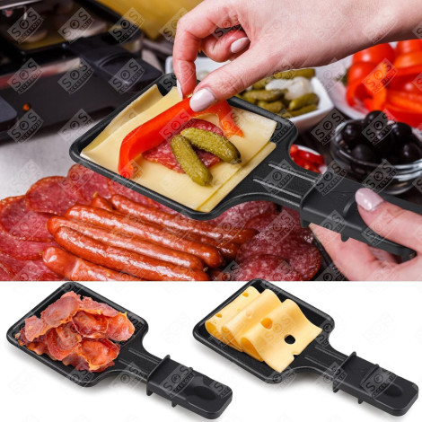 LOT DE 7 COUPELLES À RACLETTE RACLETTE, GRIL, WOK - AS306001