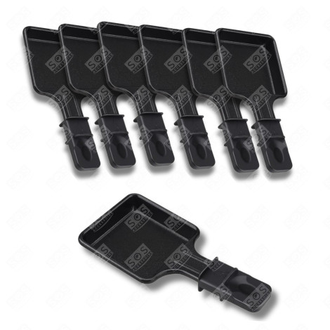 LOT DE 7 COUPELLES À RACLETTE RACLETTE, GRIL, WOK - AS306001