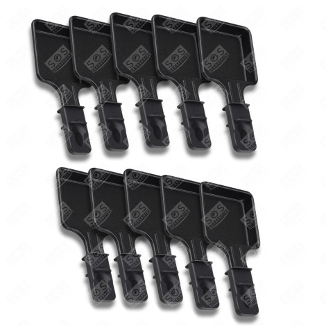 LOT DE 10 COUPELLES À RACLETTE RACLETTE, GRIL, WOK - AS306001
