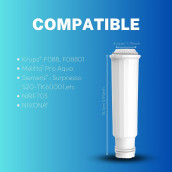 Lot de 2 filtres à eau CLARIS TZ60003