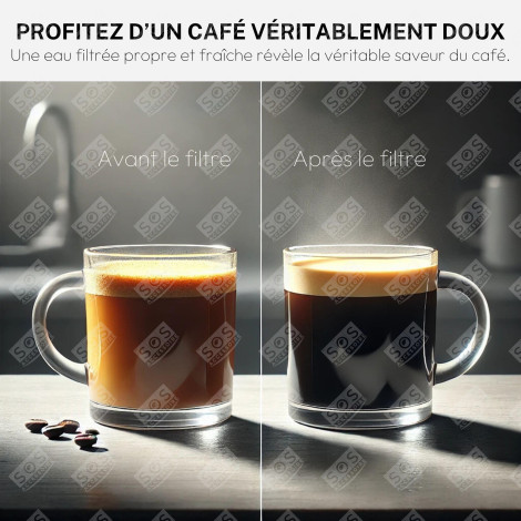 LOT DE 7 FILTRES À EAU CLARIS TZ60003 CAFETIÈRE, MACHINE À CAFÉ - 00461732, 9000849514