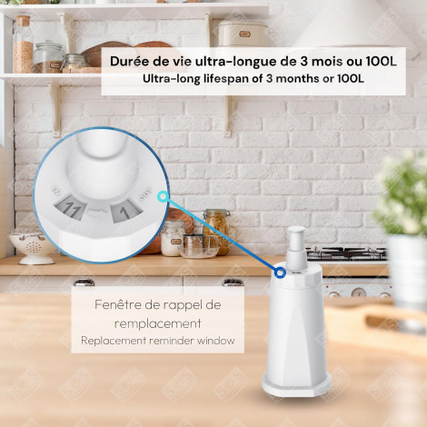 LOT DE 10 FILTRES À EAU SUISSE SAGE, CLAROSWISS BES008 CAFETIÈRE, MACHINE À CAFÉ - BES008, AS211011