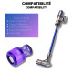 LOT DE 5 FILTRES HEPA COMPATIBLE V11 V12 V15 AVEC BROSSE DE NETTOYAGE ASPIRATEUR - 970013-02, 970013-02