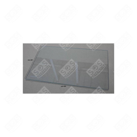 VITRE CLAYETTE 458,5X282MM FRIGO, RÉFRIGÉRATEUR, CONGÉLATEUR - 775652015
