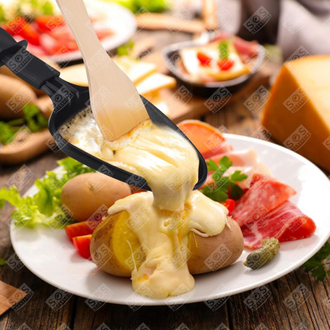 LOT DE 12 COUPELLES À RACLETTE RACLETTE, GRIL, WOK - AS306002