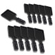 LOT DE 11 COUPELLES À RACLETTE RACLETTE, GRIL, WOK - AS306001