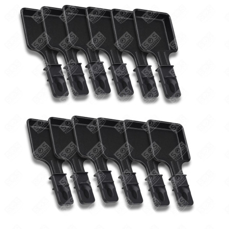 LOT DE 12 COUPELLES À RACLETTE RACLETTE, GRIL, WOK - AS306001