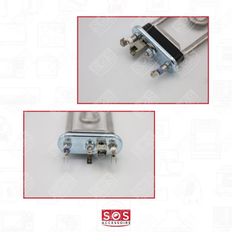 RÉSISTANCE 1300W + CTN MACHINE À LAVER, LAVE-LINGE - 41039780