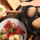 LOT DE 3 PELLES EN BOIS POUR POÊLON, SPATULES RACLETTE  RACLETTE, GRIL, WOK - AS306003