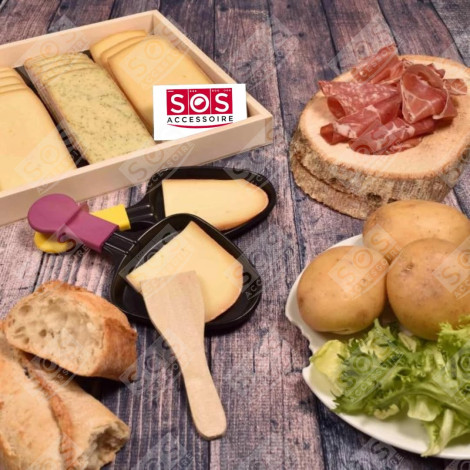 LOT DE 10 PELLES EN BOIS POUR POÊLON, SPATULES RACLETTE  RACLETTE, GRIL, WOK - AS306003