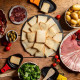 LOT DE 5 COUPELLES À RACLETTE ET 5 PELLES EN BOIS POUR POÊLON, SPATULE RACLETTE RACLETTE, GRIL, WOK - AS306001, AS306003