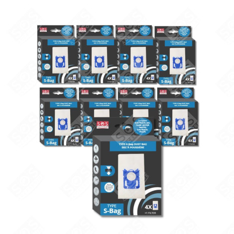 LOT DE 9 BOÎTES DE 4 SACS TYPE S-BAG  ASPIRATEUR - 9001684589
