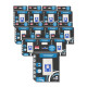 LOT DE 12 BOÎTES DE 4 SACS TYPE S-BAG ASPIRATEUR - 9001684589