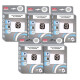 LOT DE 5 BOÎTES DE 4 SACS + 1 FILTRE HYGIENE+ ASPIRATEUR - ZR200520