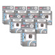 LOT DE 8 BOÎTES DE 4 SACS + 1 FILTRE HYGIENE+ ASPIRATEUR - ZR200520