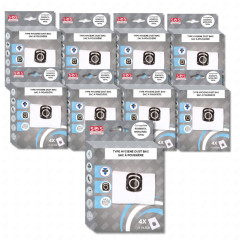 Lot de 11 boîtes de 4 sacs + 1 filtre HYGIENE+