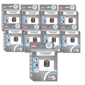 Lot de 11 boîtes de 4 sacs + 1 filtre HYGIENE+