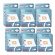 LOT DE 6 BOÎTES DE 5 SACS AVEC 1 PRE FILTRE COUPE/COMPACT/GO/FORCE ASPIRATEUR - 78602600, 22422400