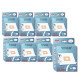 LOT DE 8 BOÎTES DE 5 SACS AVEC 1 PRE FILTRE COUPE/COMPACT/GO/FORCE ASPIRATEUR - 78602600, 22422400
