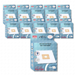 Lot de 11 boîtes de 5 sacs avec 1 pre filtre COUPE/COMPACT/GO/FORCE
