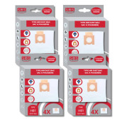 Lot de 4 boîtes de 4 sacs microfibre H81