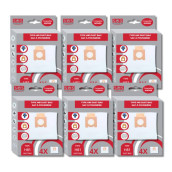 Lot de 6 boîtes de 4 sacs microfibre H81