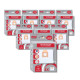 LOT DE 8 BOÎTES DE 4 SACS MICROFIBRE H81 ASPIRATEUR - 35601865