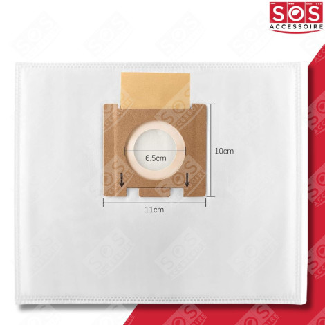 LOT DE 8 BOÎTES DE 4 SACS MICROFIBRE H81 ASPIRATEUR - 35601865