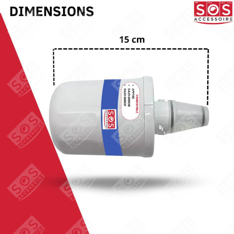 LOT DE 6 FILTRES À EAU AQUAPURE / APP100 FRIGO, RÉFRIGÉRATEUR, CONGÉLATEUR - 484000000513, DA29-00003G