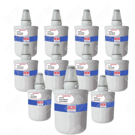 LOT DE 11 FILTRES À EAU AQUAPURE / APP100 FRIGO, RÉFRIGÉRATEUR, CONGÉLATEUR - 484000000513, DA29-00003G