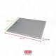 FILTRE MÉTAL (ANTI GRAISSES) 252X300MM HOTTE - C00050409