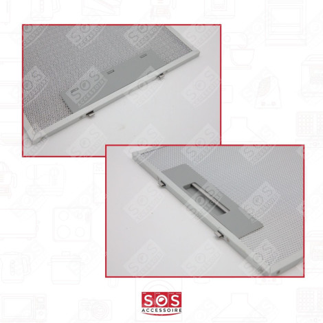 FILTRE MÉTAL (ANTI GRAISSES) 252X300MM HOTTE - C00050409