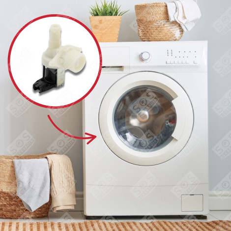 ELECTROVANNE MACHINE À LAVER, LAVE-LINGE - 481227128375, C00312238
