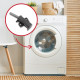 LOT DE 2 CHARBONS MOTEUR MACHINE À LAVER, LAVE-LINGE - 50265480009
