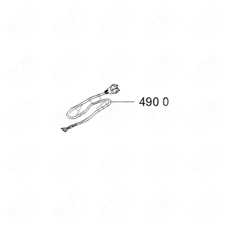 CORDON D'ALIMENTATION SECTEUR FOUR, CUISINIÈRE - 481232118245