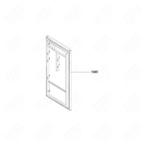 PORTE REFRIGERATEUR FRIGO, RÉFRIGÉRATEUR, CONGÉLATEUR - 481241610334