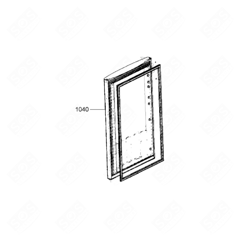 PORTE REFRIGERATEUR WH FRIGO, RÉFRIGÉRATEUR, CONGÉLATEUR - 481241610529