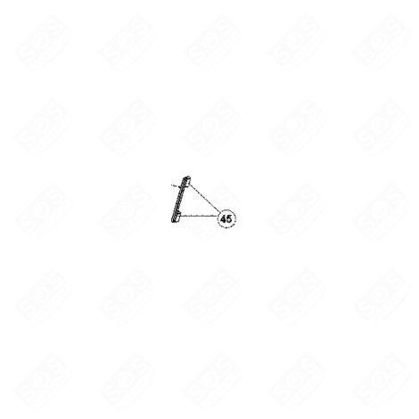 POIGNEE PORTE INSERT BL/SL FOUR MICRO-ONDES - 482000096072