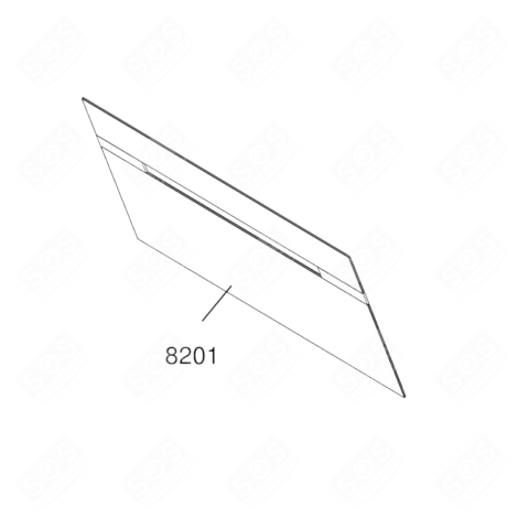 PANNEAU AVANT HOTTE - 482000093739