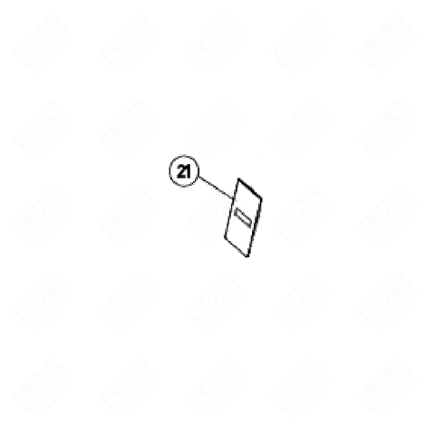 PANNEAU DE COMMANDE ASSY BL FOUR MICRO-ONDES - 482000093915