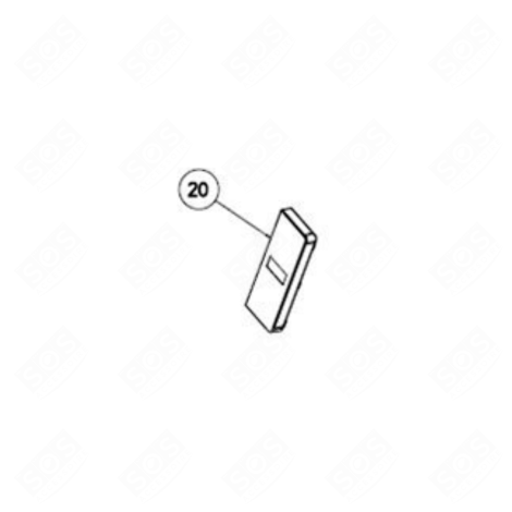 PANNEAU DE COMMANDE ASSY SL FOUR MICRO-ONDES - 482000093922