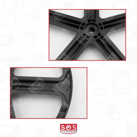 POULIE PLASTIQUE MACHINE À LAVER, LAVE-LINGE - 1084895075, 1084891074