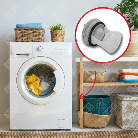 BOUCHON DE FILTRE MACHINE À LAVER, LAVE-LINGE - 42065252, 32008162
