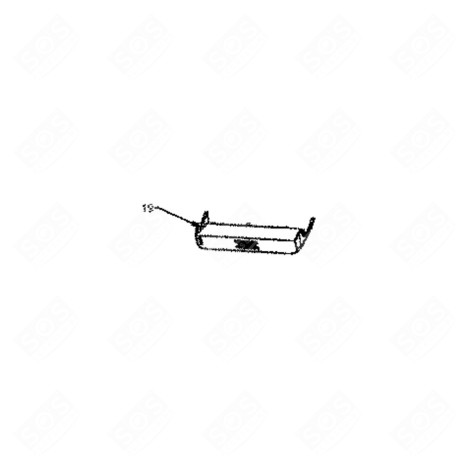 PANNEAU DE COMMANDE SERVICE ASSY WBL FOUR MICRO-ONDES - 482000097616
