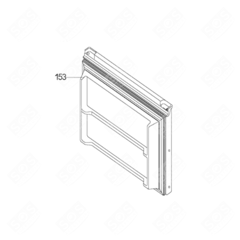 PORTE CONGELATEUR IX FRIGO, RÉFRIGÉRATEUR, CONGÉLATEUR - 482000021102