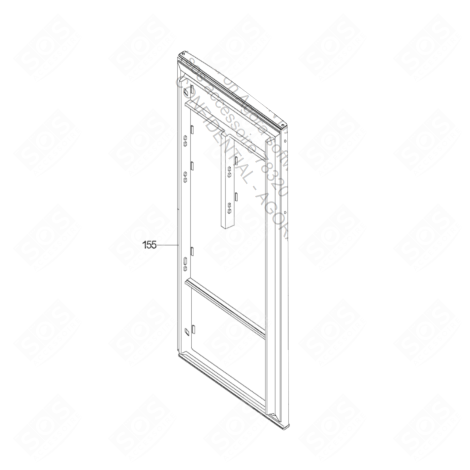 PORTE REFRIGERATEUR IX/DISTRIBUTEURE FRIGO, RÉFRIGÉRATEUR, CONGÉLATEUR - 482000021103