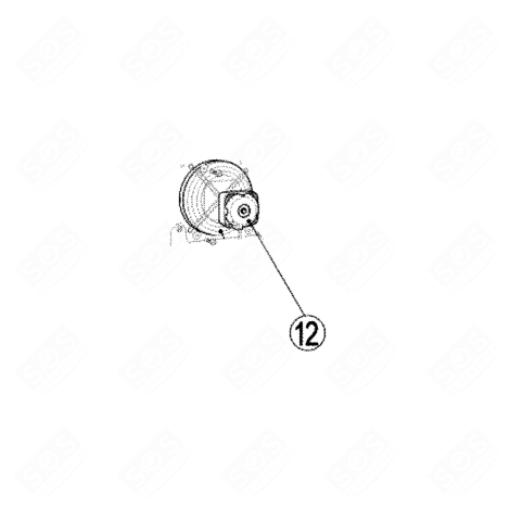 HELICE VENTILATEUR FRIGO, RÉFRIGÉRATEUR, CONGÉLATEUR - 482000025796